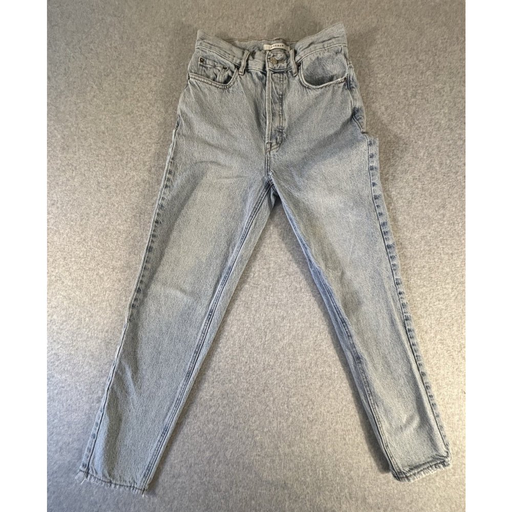 Women's Pacsun Ultra‎ High Rise Slim Size 25 Button Fly Light Wash Jeans